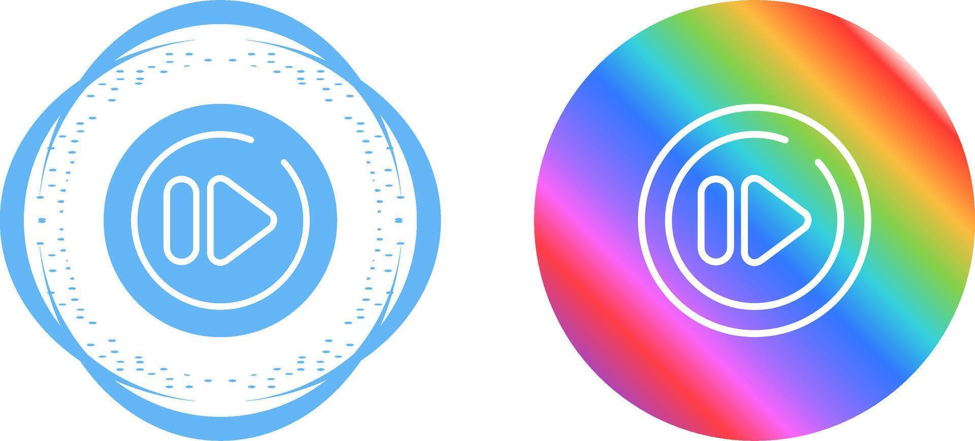 Next Track Circle Vector Icon