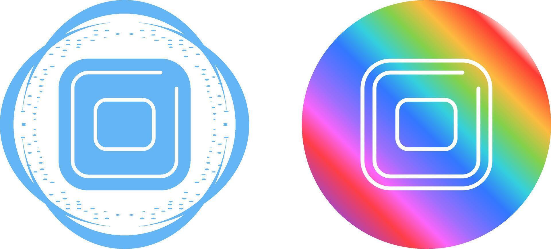 Stop Square Vector Icon