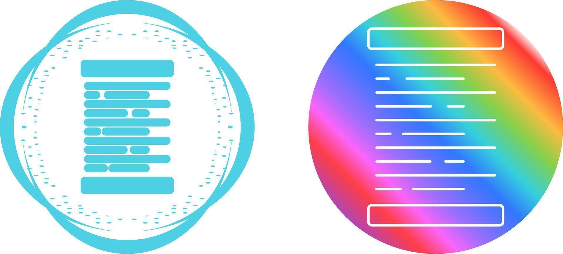Left Alignment Vector Icon