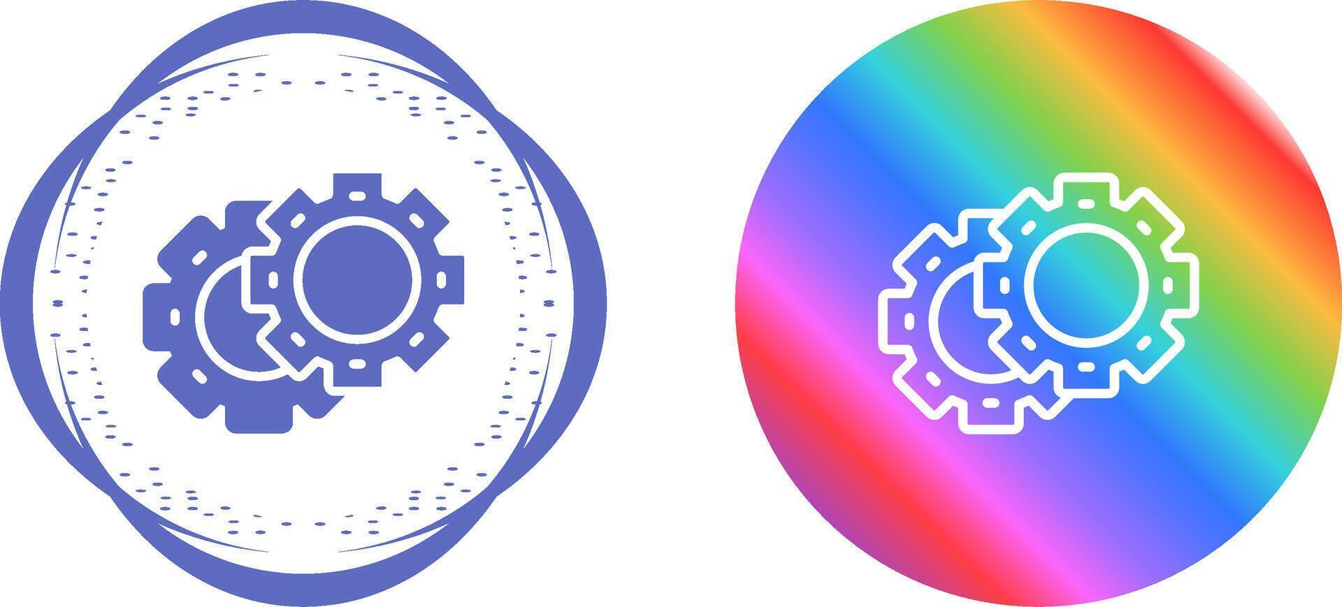 Gears Vector Icon