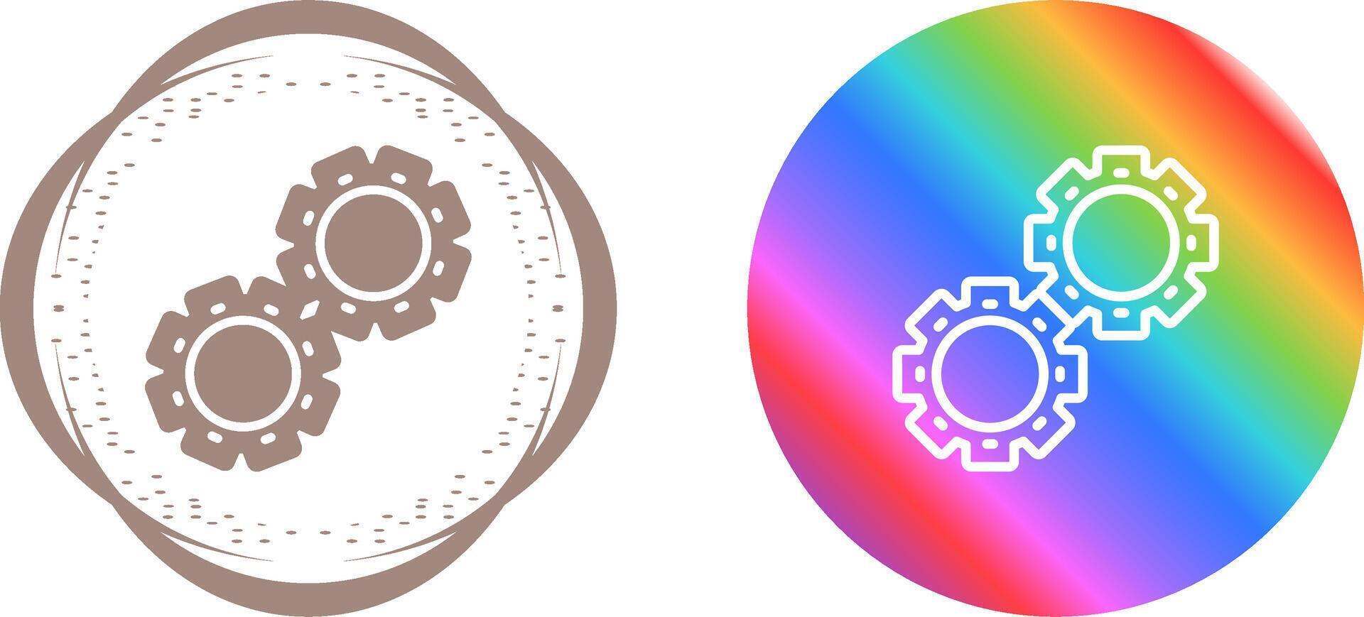 Gears Vector Icon