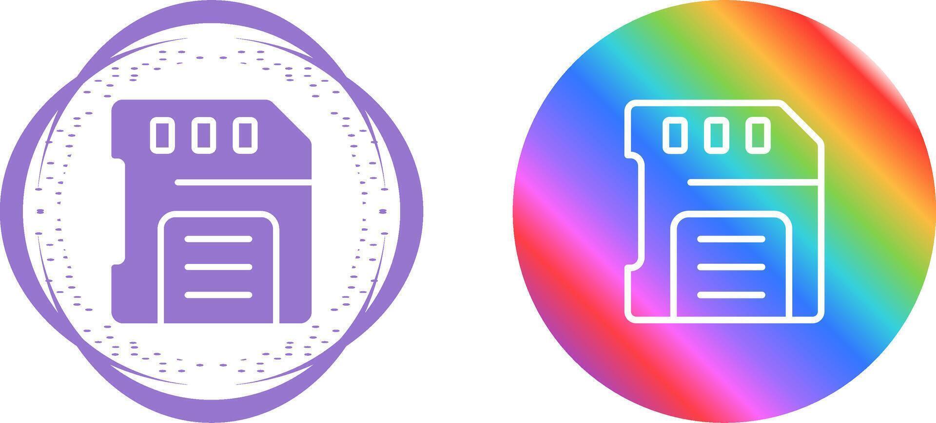 Sd Card Vector Icon