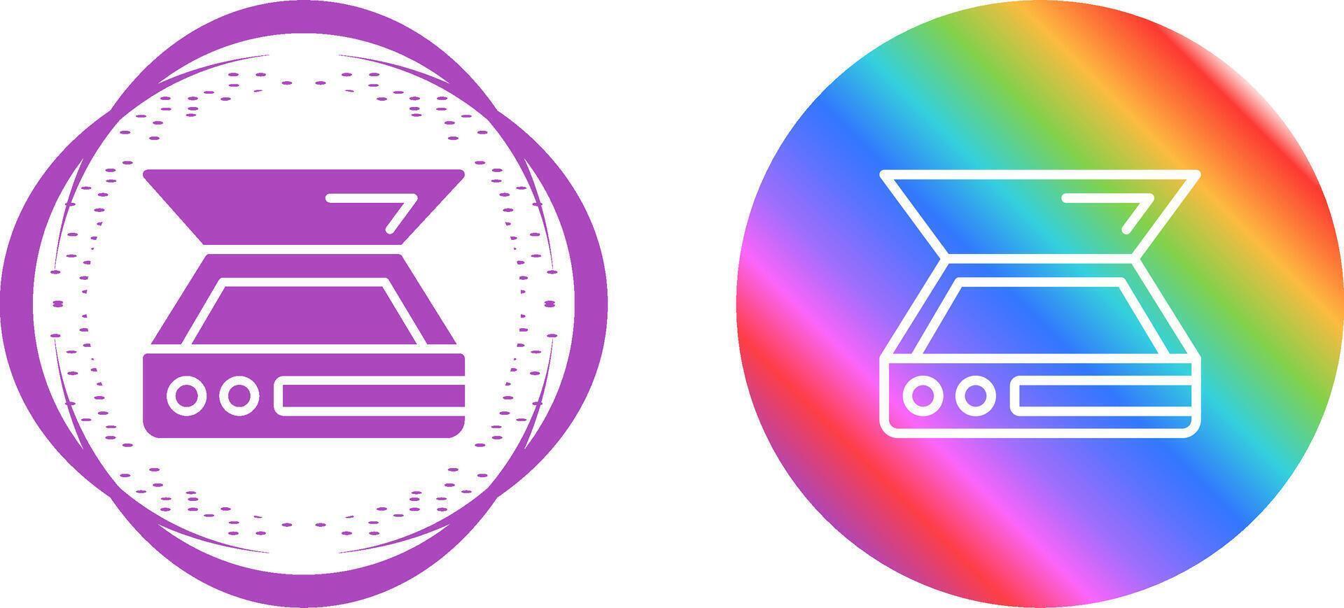 Scanner Vector Icon