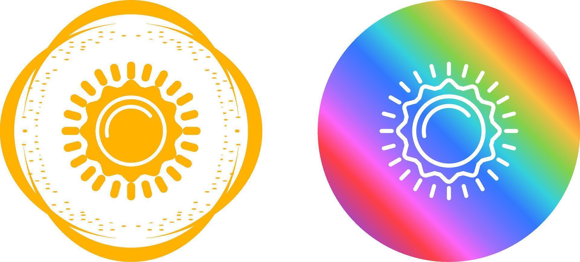 Sun Vector Icon