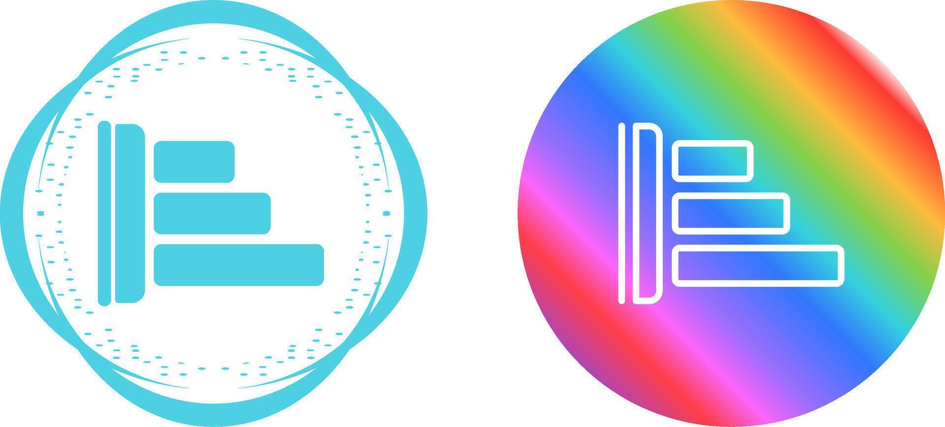 Left Align Vector Icon