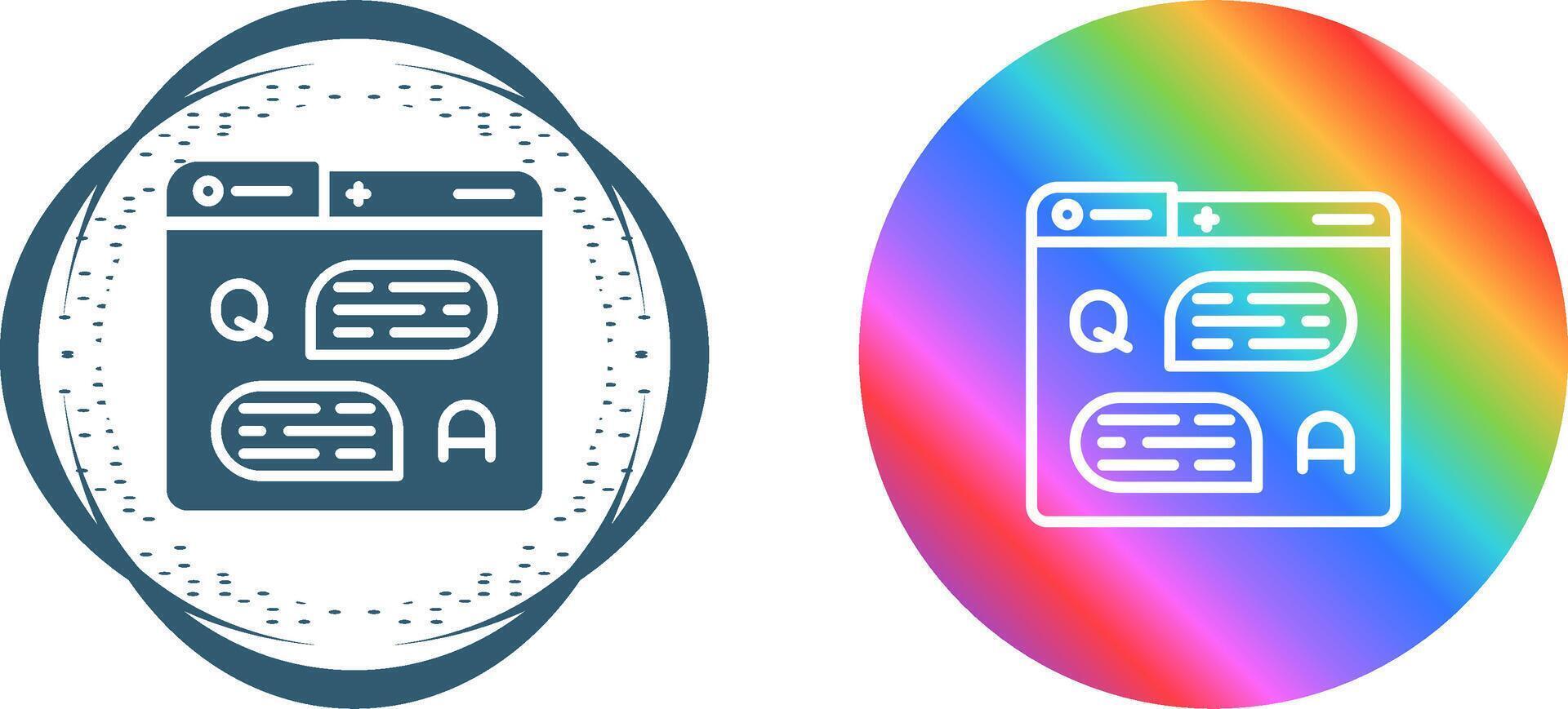Forum Vector Icon