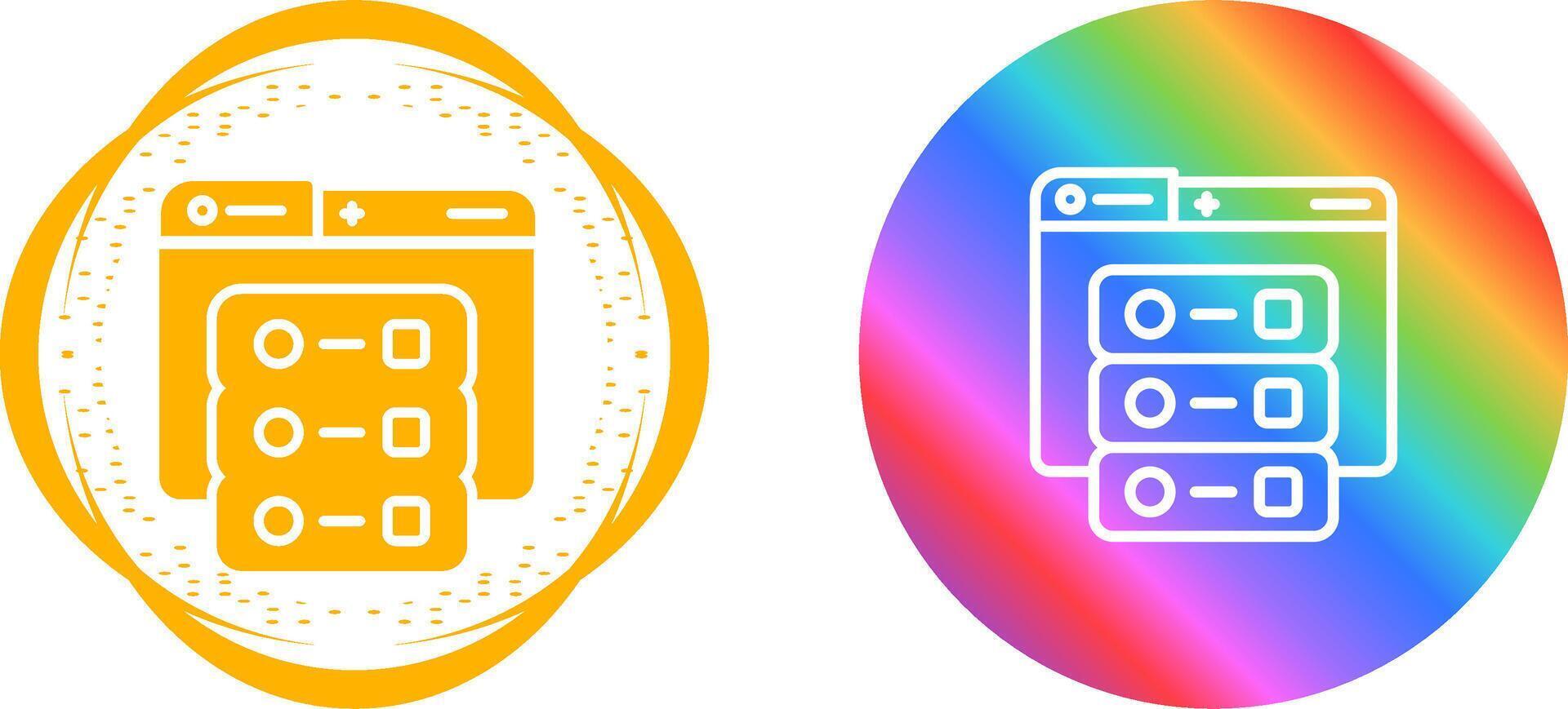 Server Vector Icon