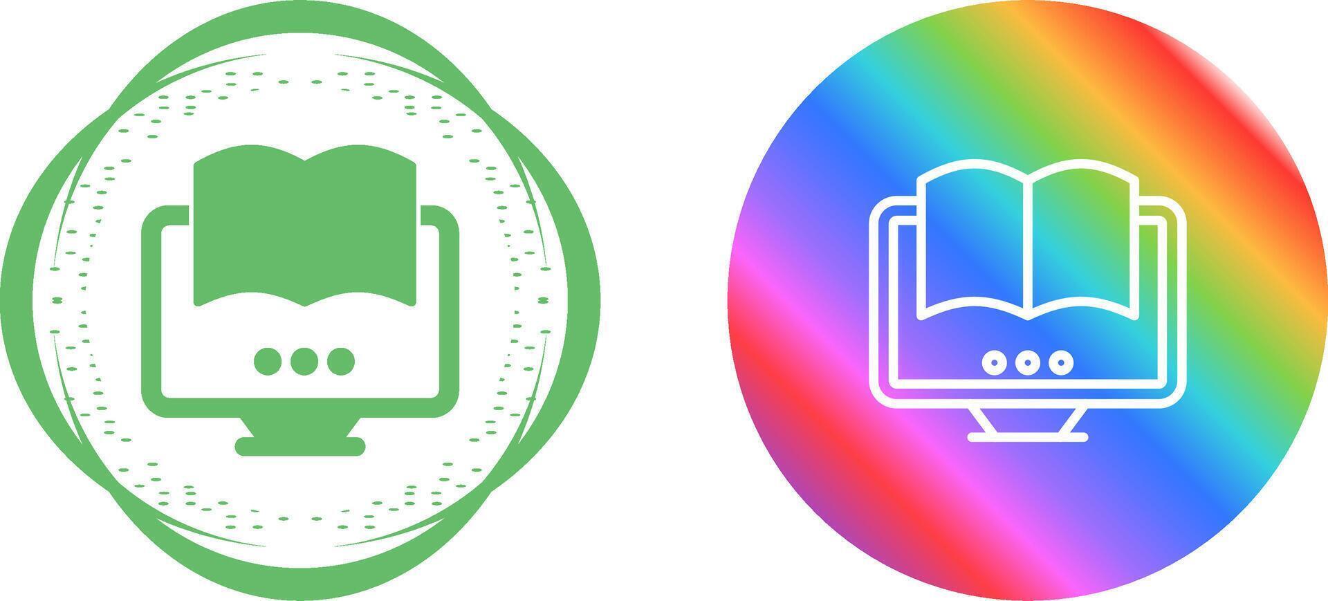 Manual Book Vector Icon