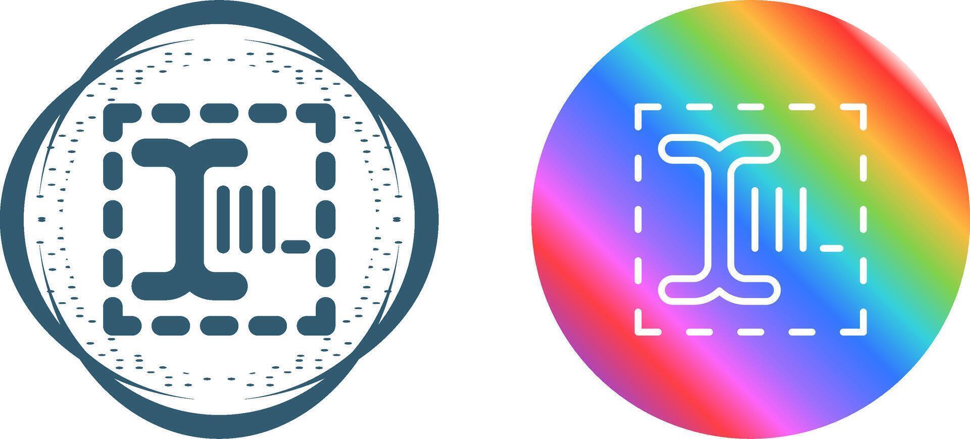 Text Box Vector Icon