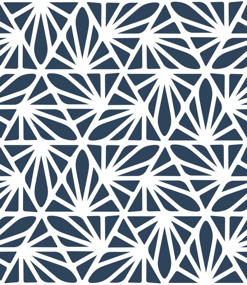 Seamless gray geometric pattern with triangles for background vector