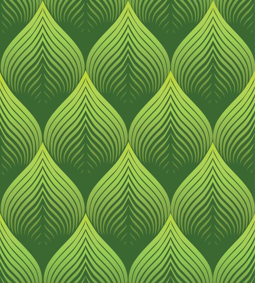 Seamless beautiful green pattern for packaging and background vector