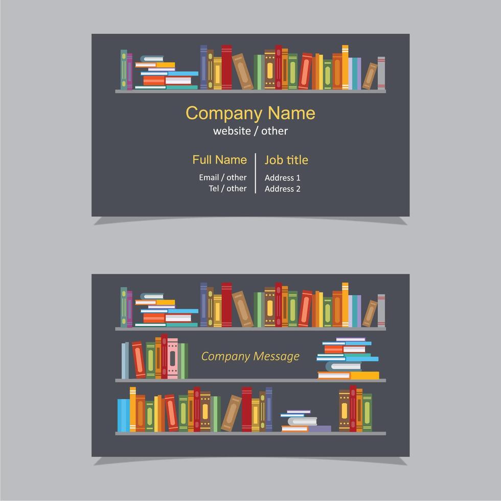 business card vector template