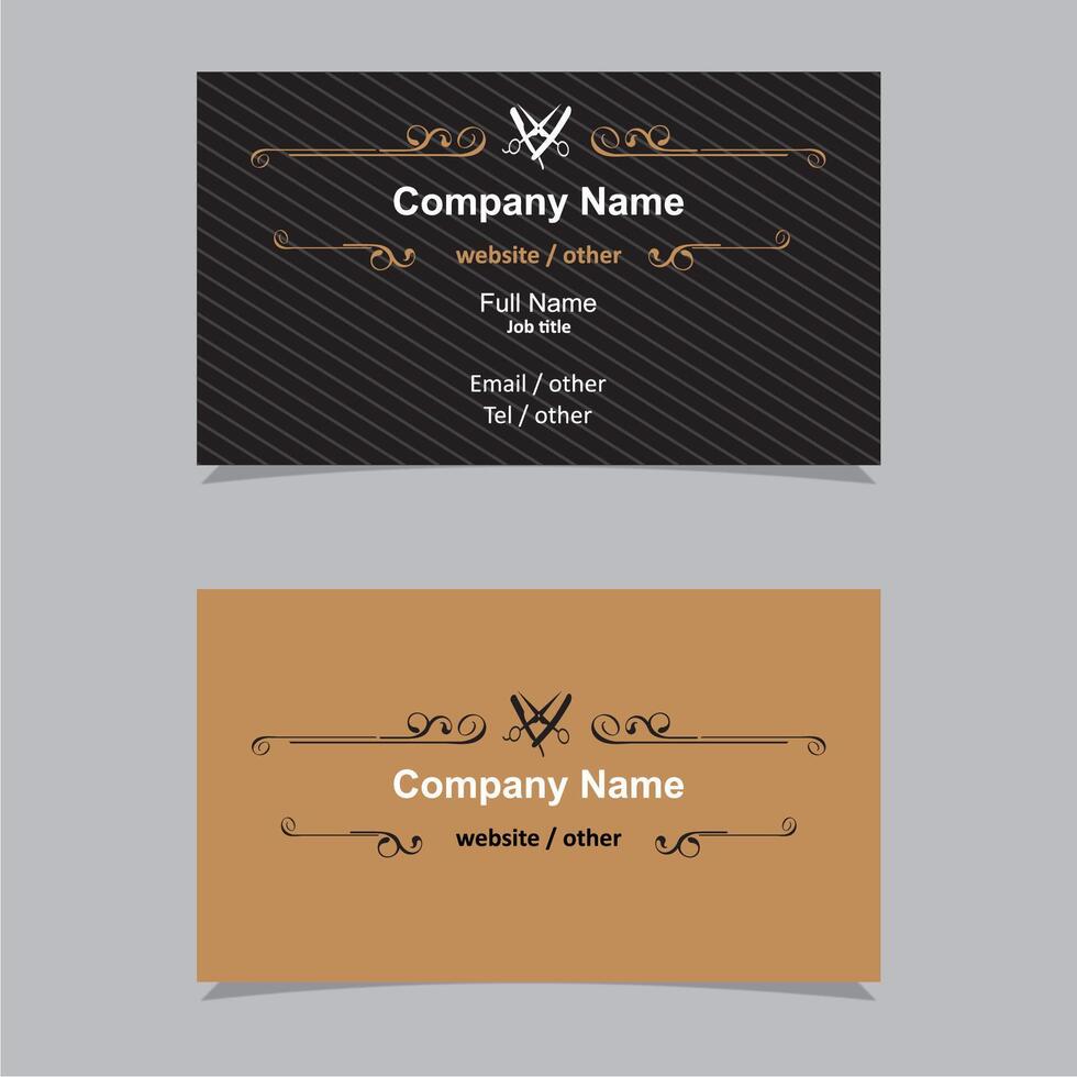 business card vector template