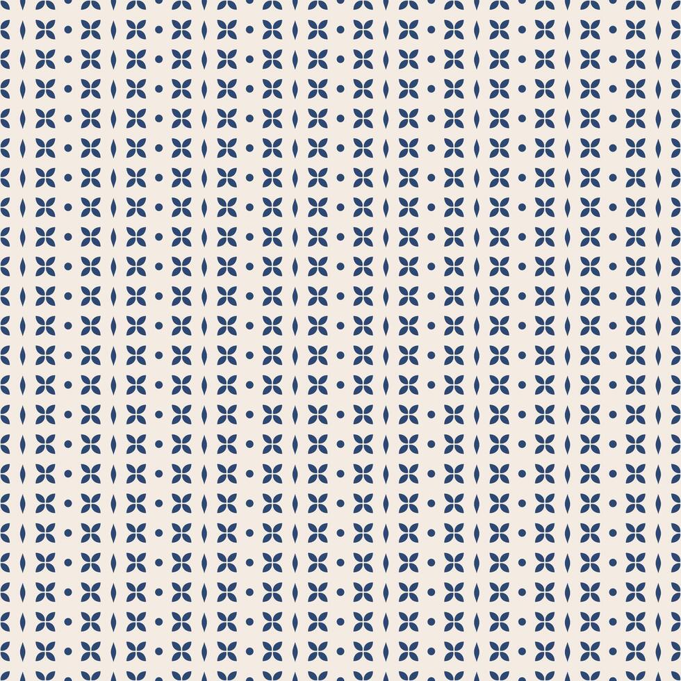 Minimalistic blue fabric swatch. Simple seamless pattern for childish fashion textile, shirt fabric, kitchen towel. vector