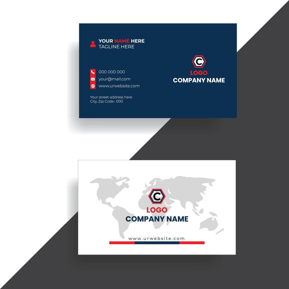 Modern and creative Business Cards Template. vector