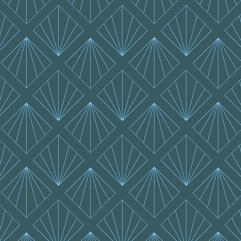 Pattern seamless ornament background geometry vector