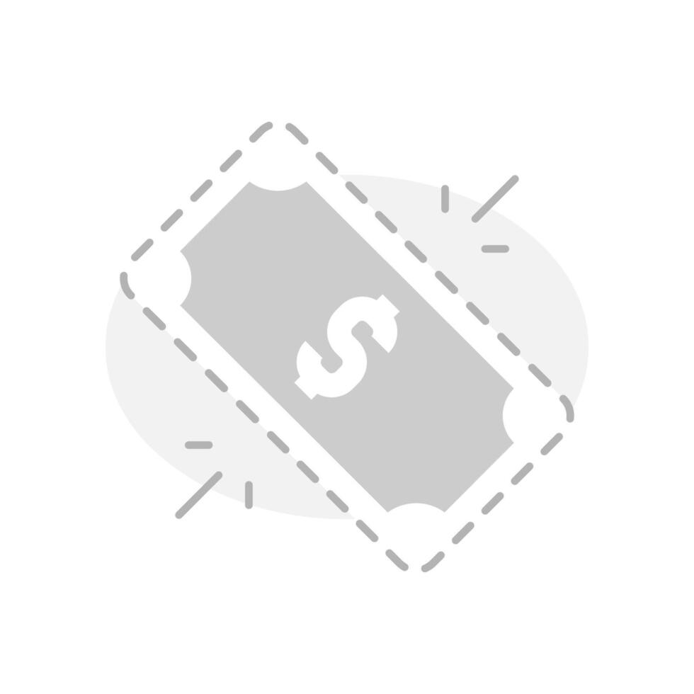 not enough money, empty balance concept illustration flat design vector. simple modern graphic element for landing page ui, infographic, icon vector