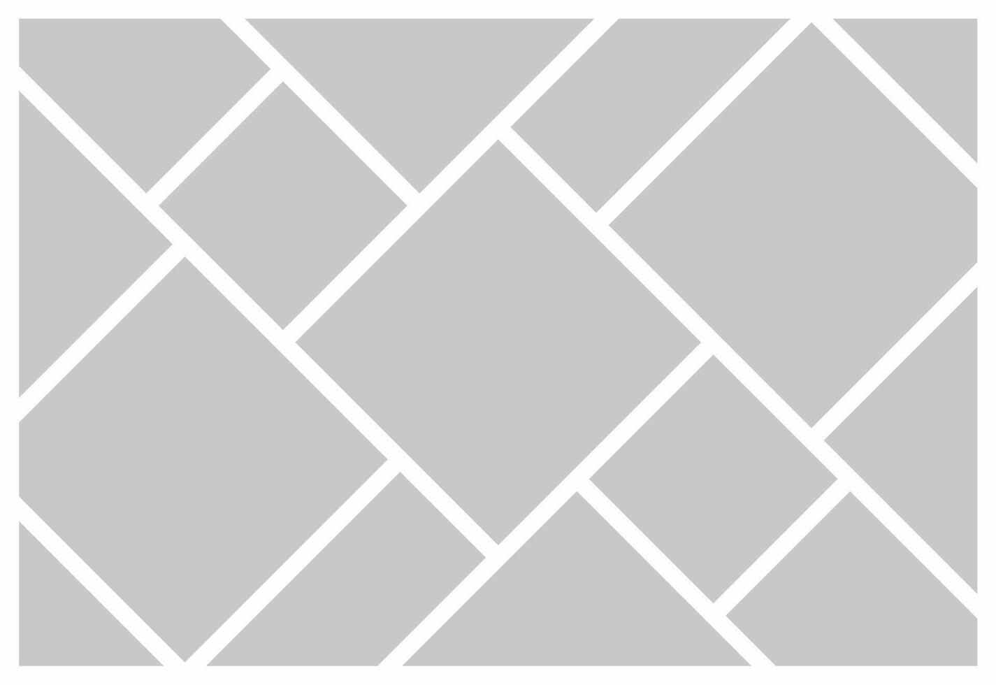 Pictures or photos frame collage abstract photo frames and digital photo wall template vector