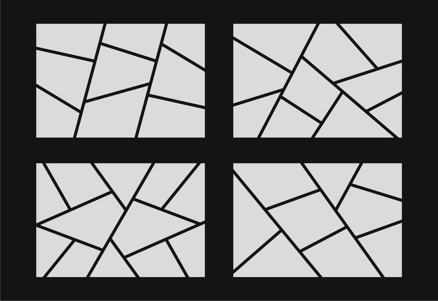 Pictures or photos frame collage abstract photo frames and digital photo wall template vector