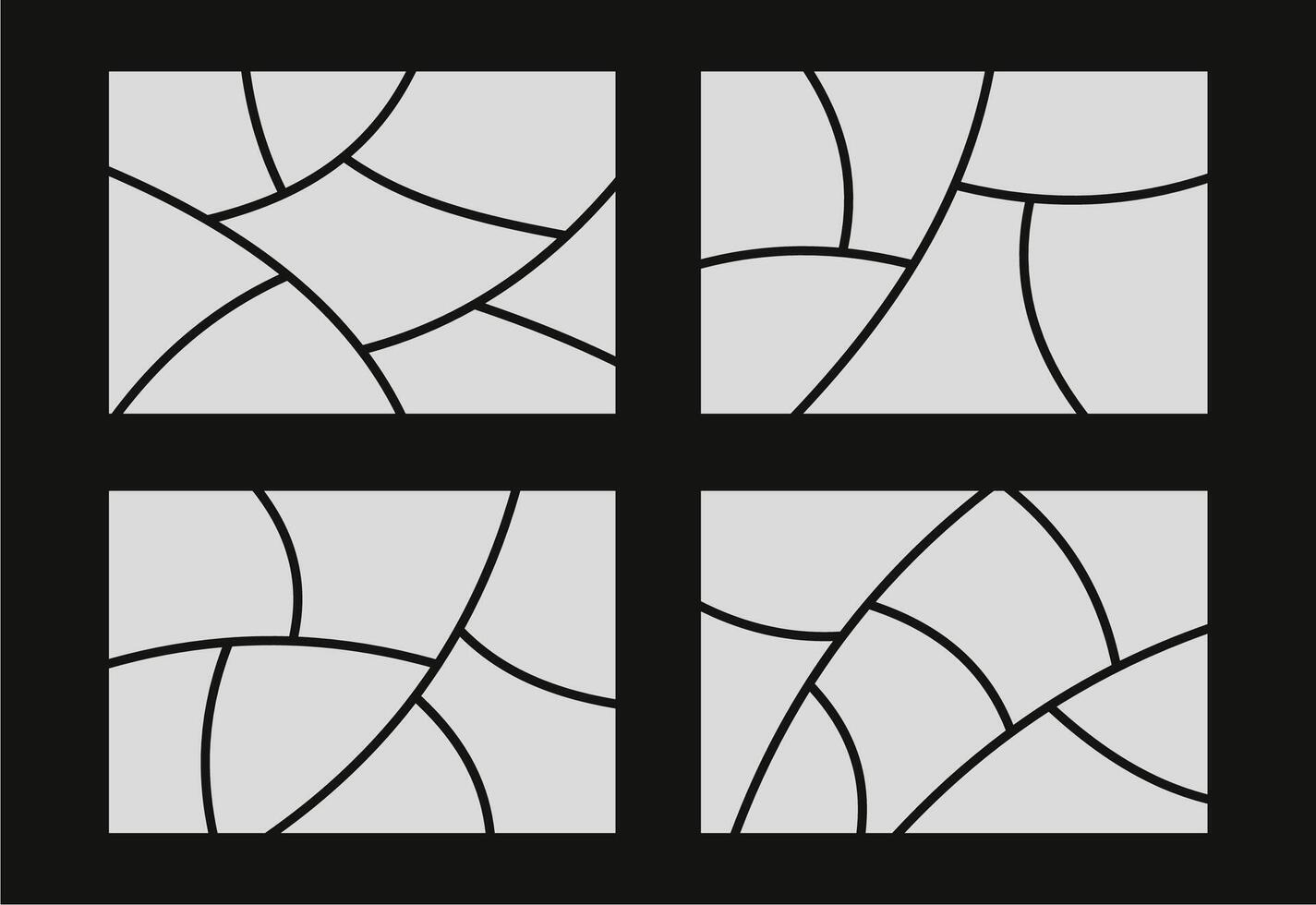 Pictures or photos frame collage abstract photo frames and digital photo wall template vector