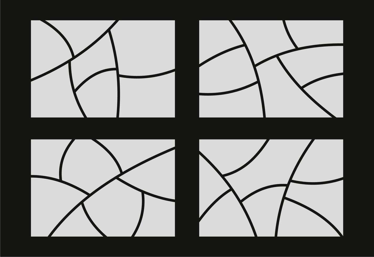 Pictures or photos frame collage abstract photo frames and digital photo wall template vector