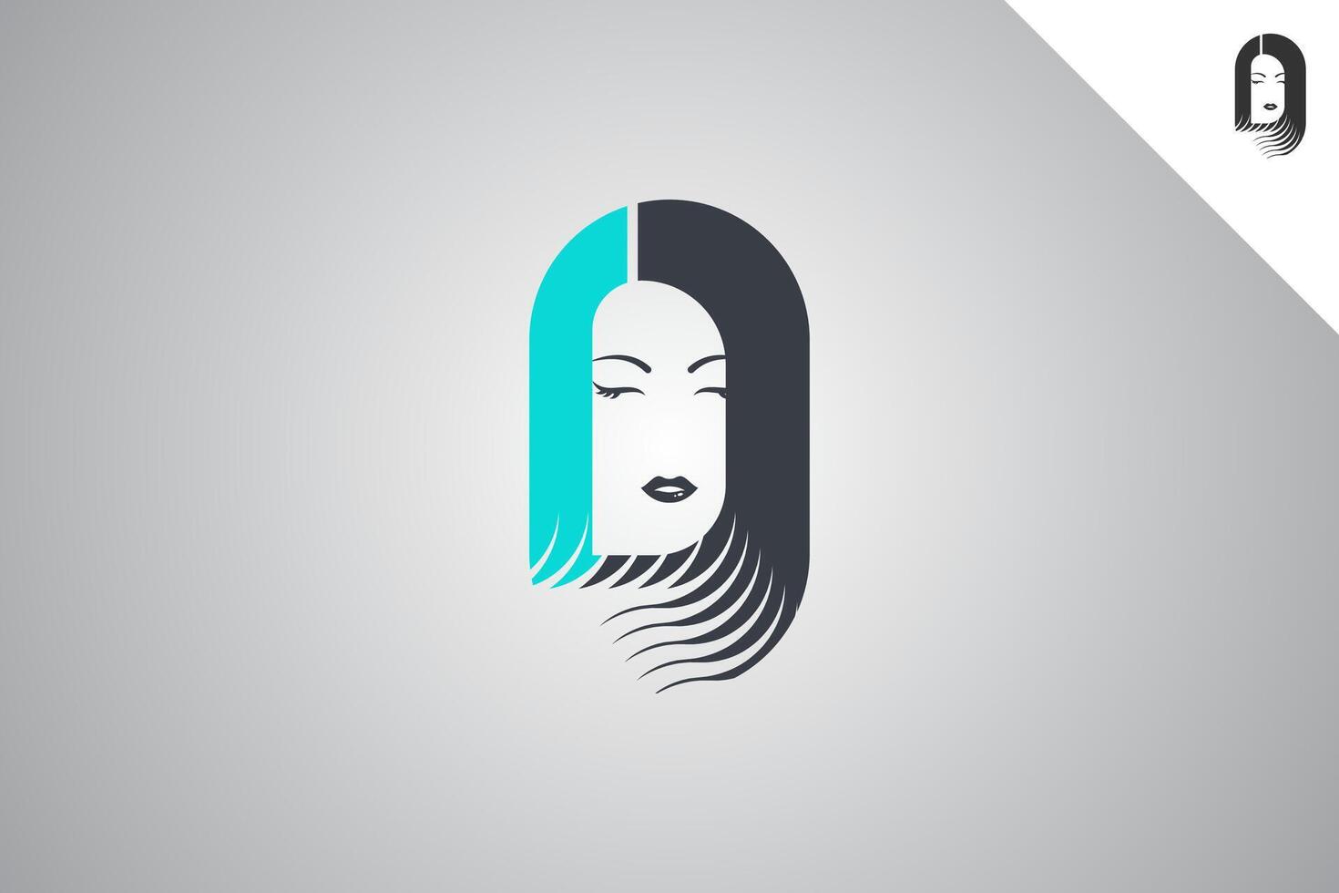 Make up logo. Beauty, personal care and cosmetics brand identity design template. Perfect logo fit for business related to cosmetics and personal care industry. Isolated background. Vector eps 10.