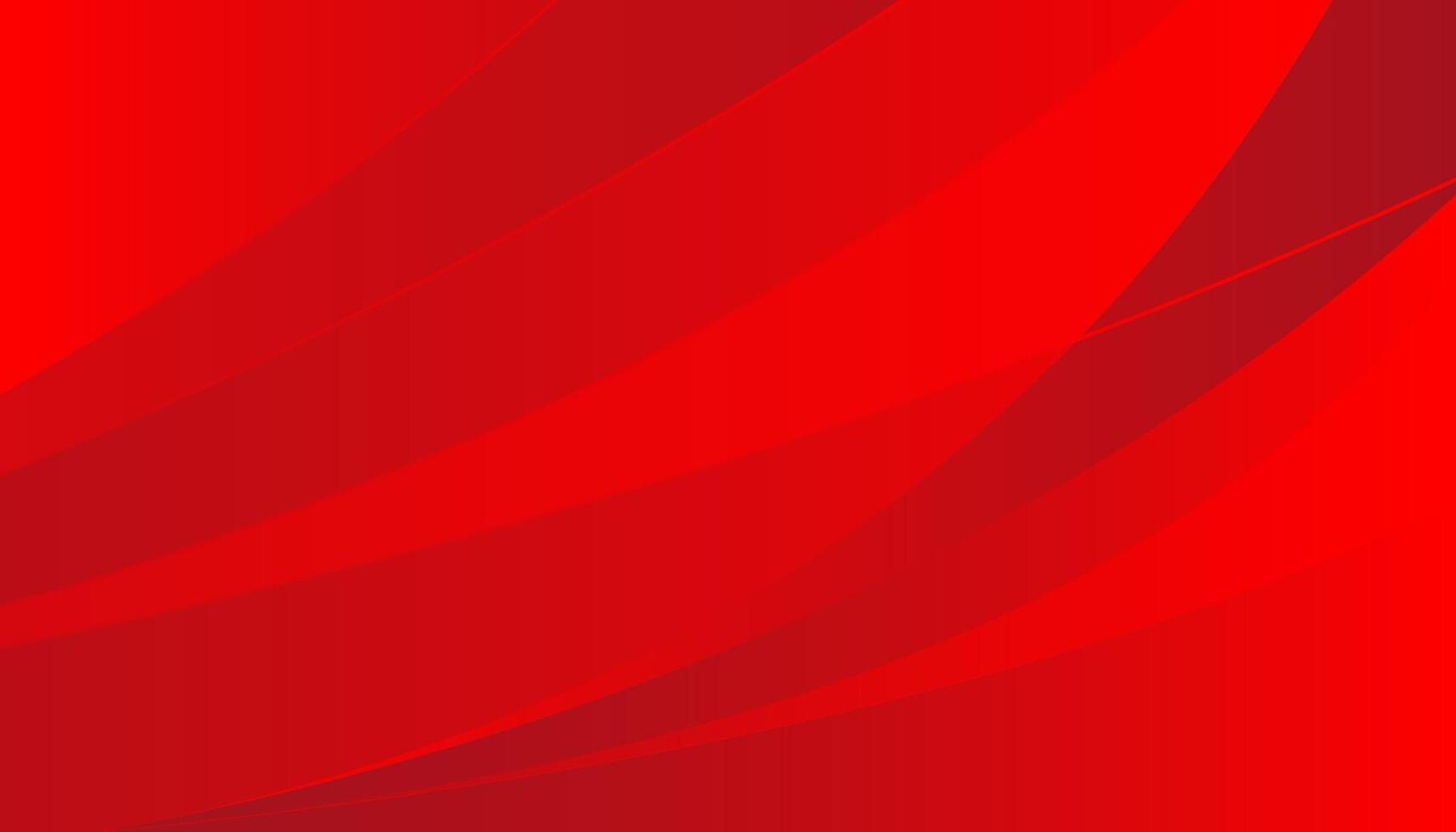 Red abstract background. Dynamic shapes composition vector