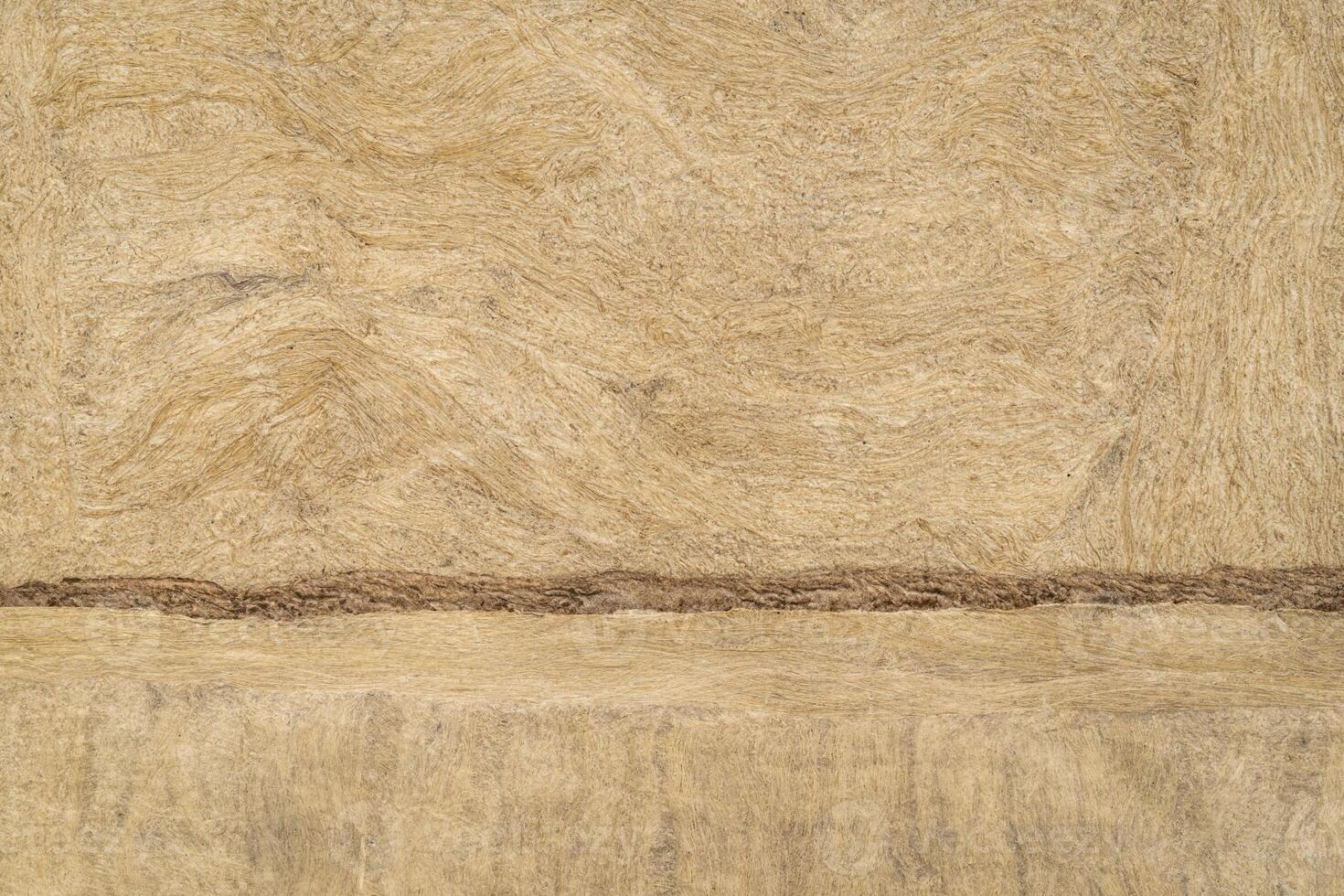 abstract landscape - background of buckskin amate bark paper handmade created in Mexico photo