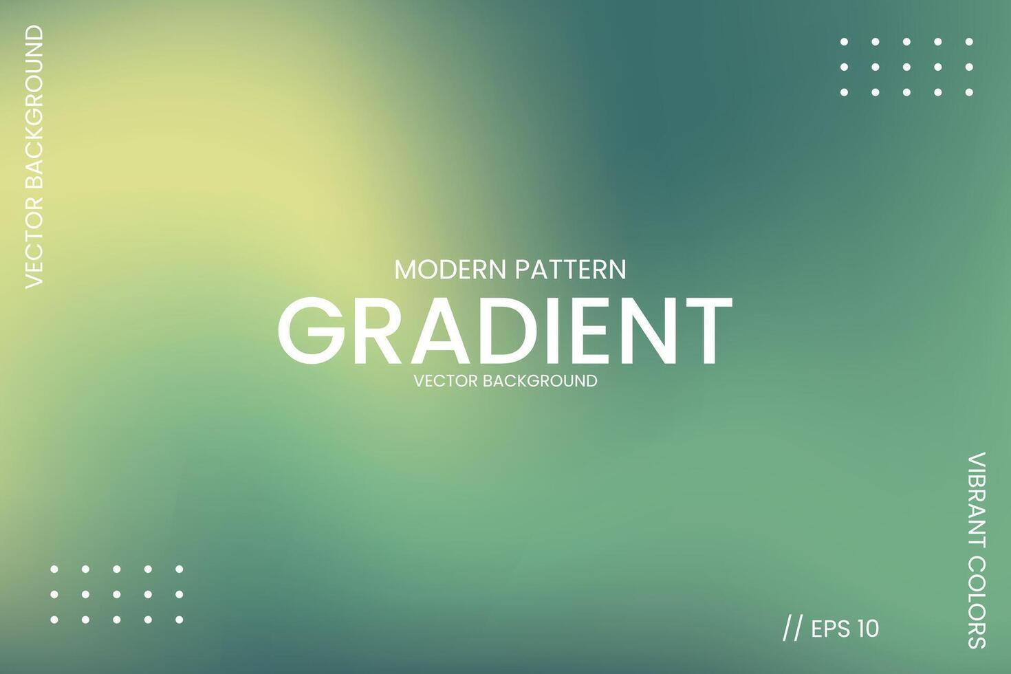 Abstract Gradient Background Template Green vector