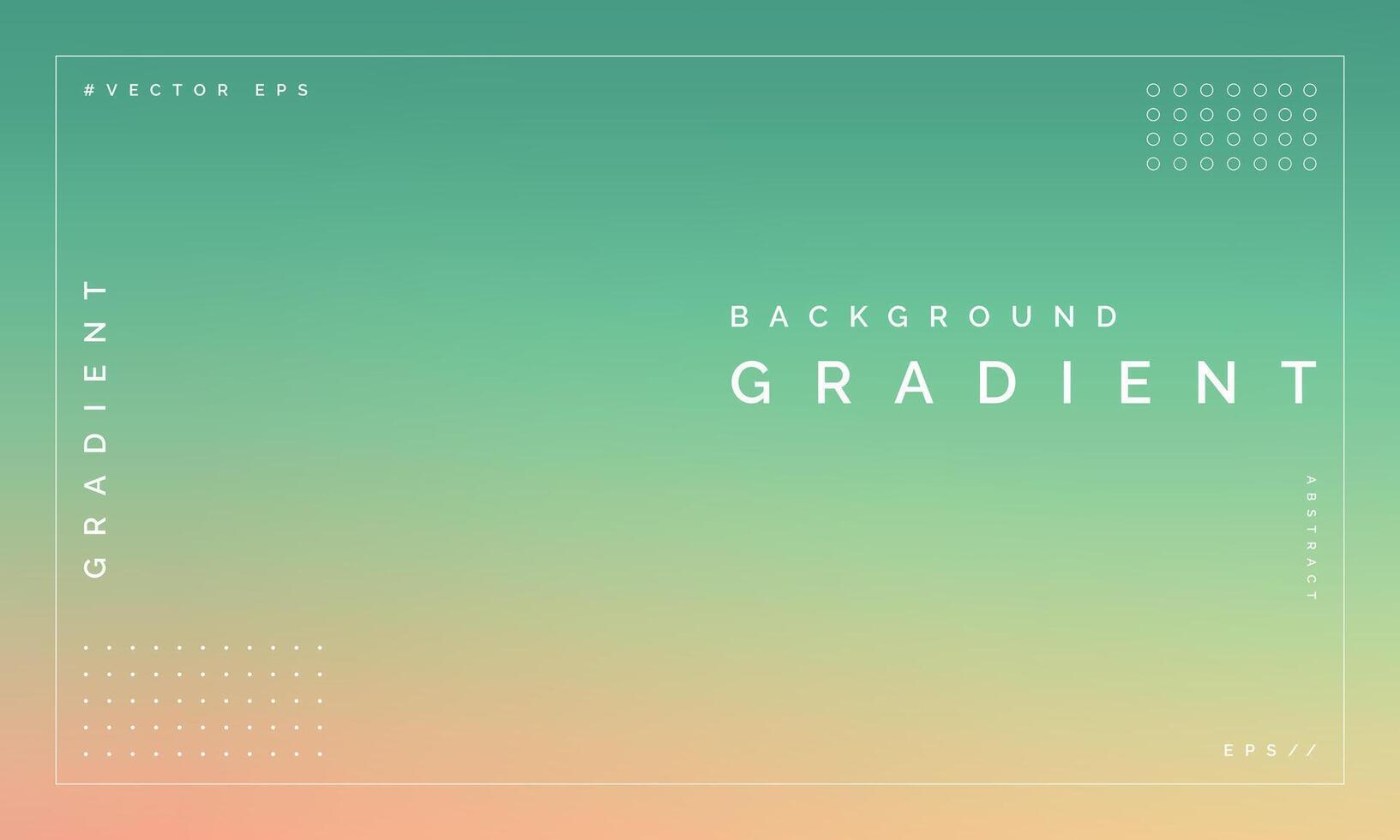 Soft Green Light Gradient Background for Serene Visuals vector