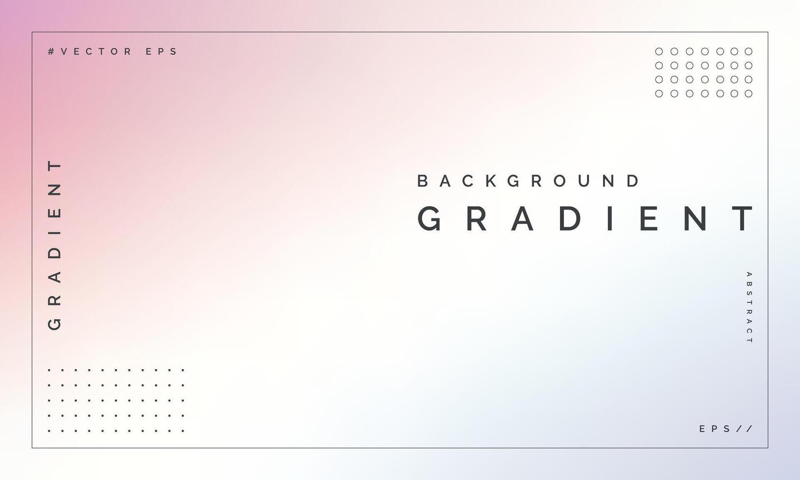 Abstract Gradient Background Template White and Pink vector