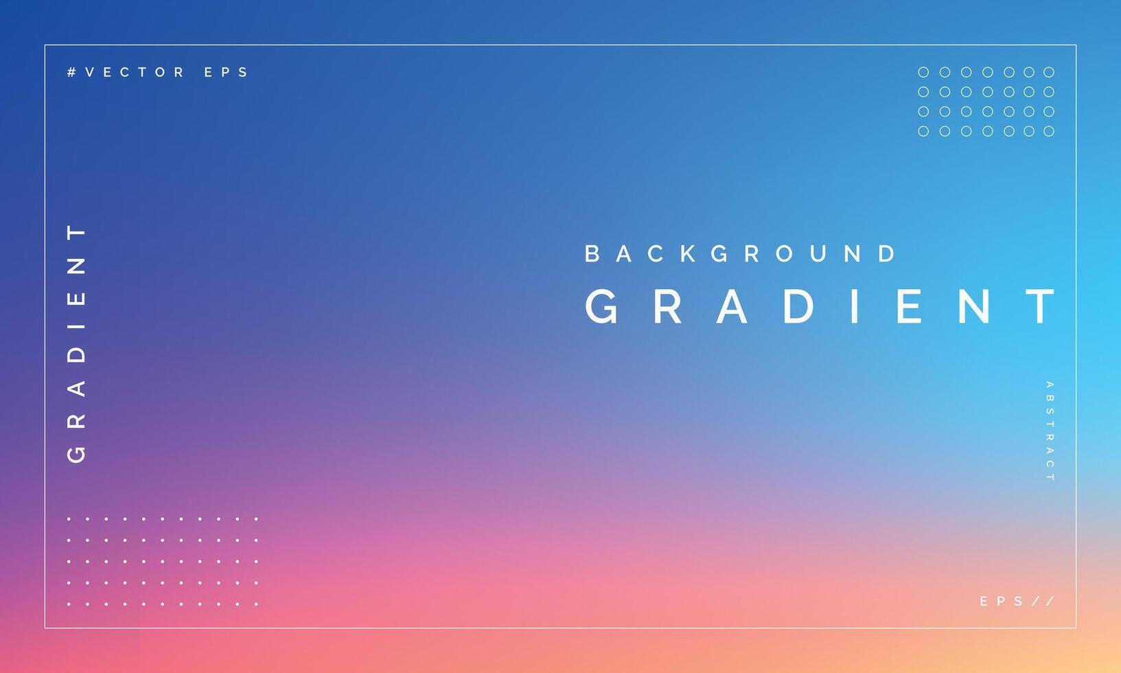 Stylized Light Blue Gradient Rectangle for Modern Designs vector
