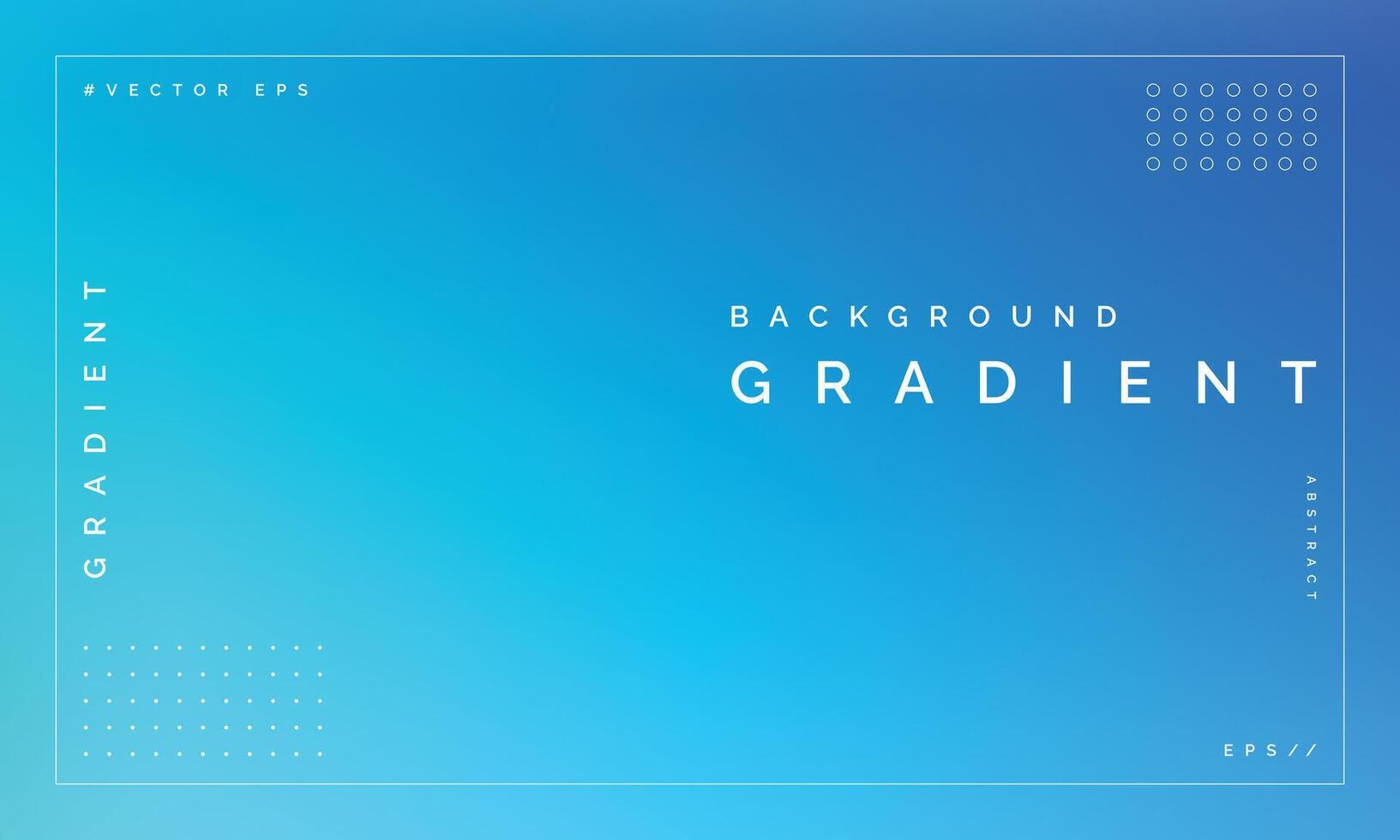 Vibrant Blue Color Gradient Fading to Transparent Alpha Channel vector