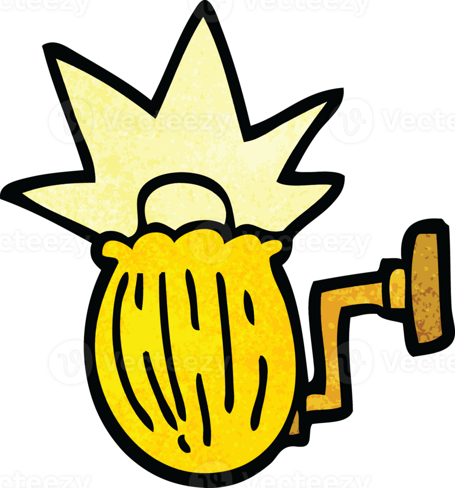cartoon doodle house light png