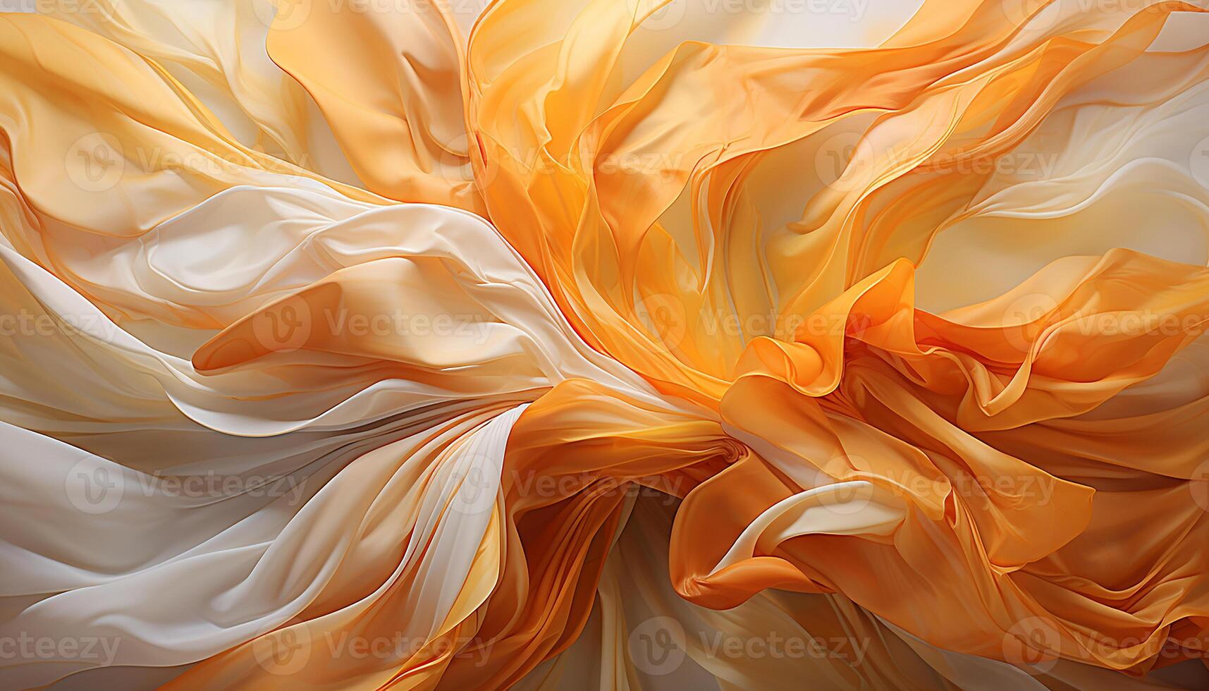 AI generated Abstract silk pattern in vibrant colors, a flowing wave of elegance generated by AI photo