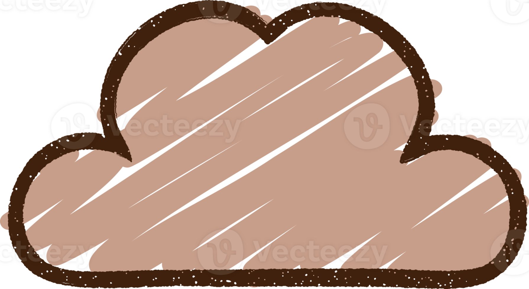 Cloud Chalk Drawing png