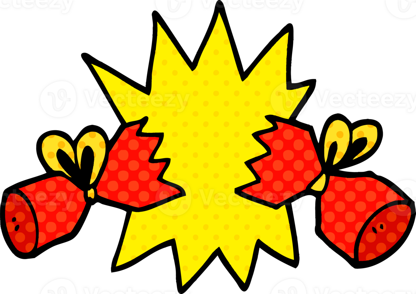 cartoon doodle cracker png
