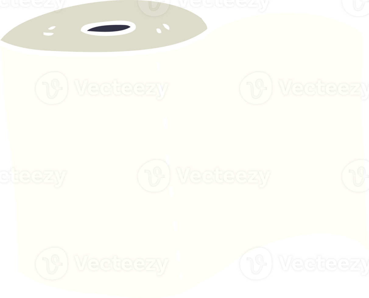 cartoon doodle toilet roll png