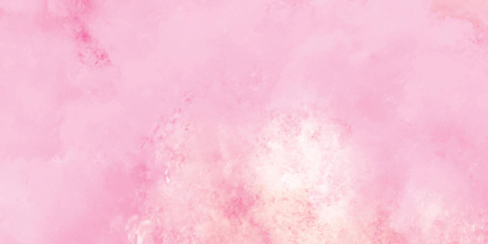 Abstract watercolor pink texture with splashes. Watercolor background with space. Soft pink watercolor grunge texture background. vector