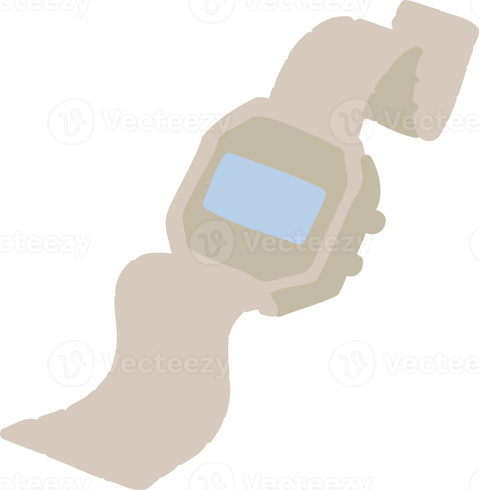 old digital watch png