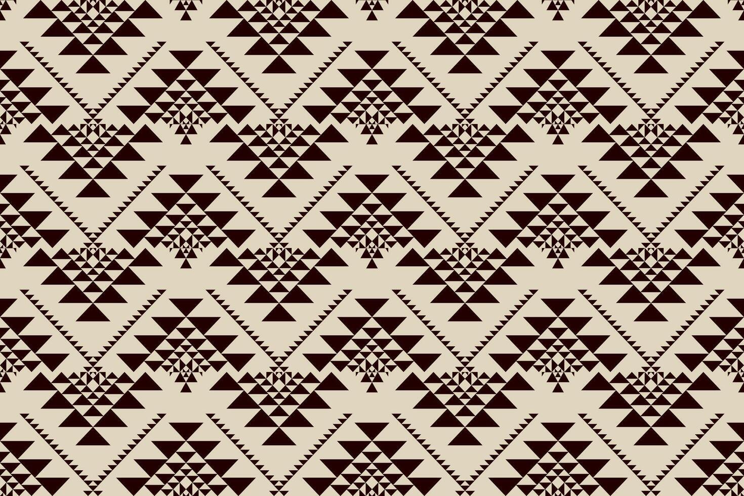 Navajo tribal vector seamless pattern. Native American ornament. Ethnic South Western decor style. Boho geometric ornament. Vector seamless pattern. Mexican blanket, rug. Woven carpet illustration.