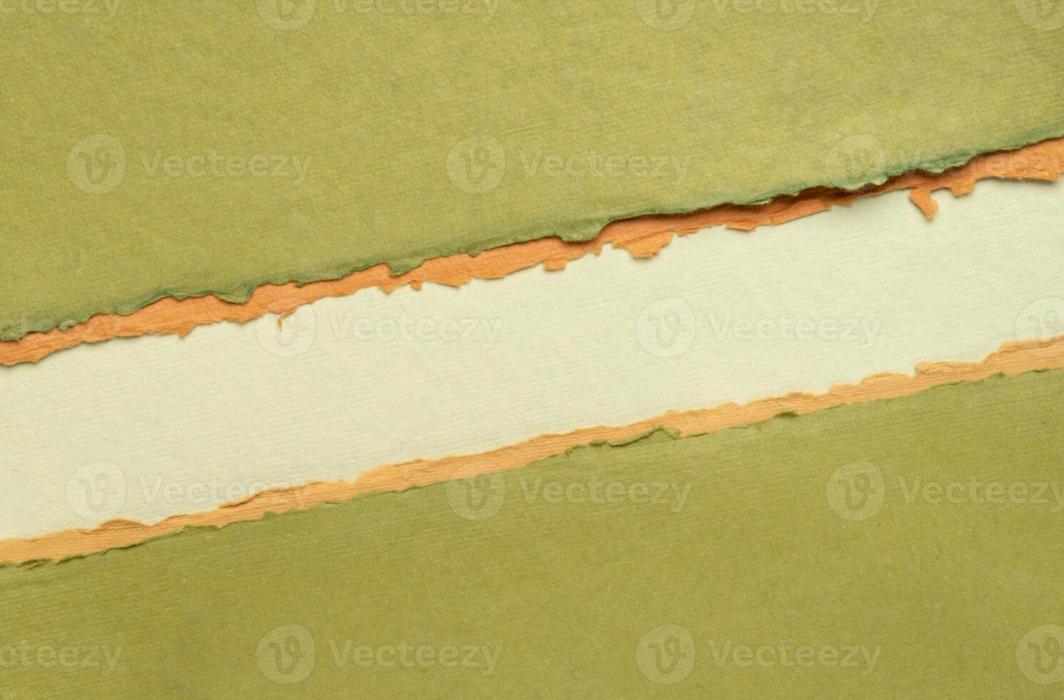 paper abstract in green and orange with a copy space, blank web banner photo