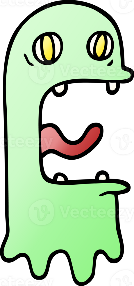 png gradient illustration cartoon spooky ghost