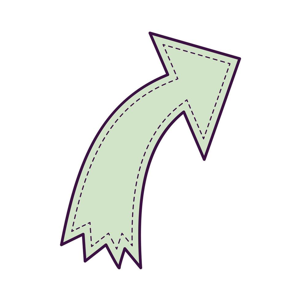 Arrow right icon. Colorful arrow for your web site design vector