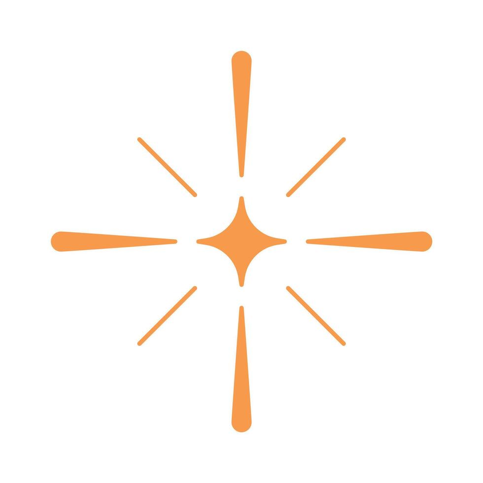 Star icons. twinkling stars. sparkles, shining burst. vector