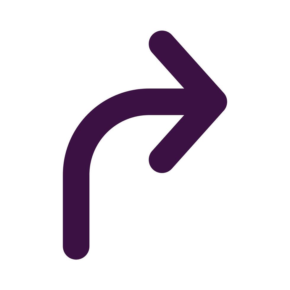 Arrow right icon. for your web site design, Arrow pointing to the right vector