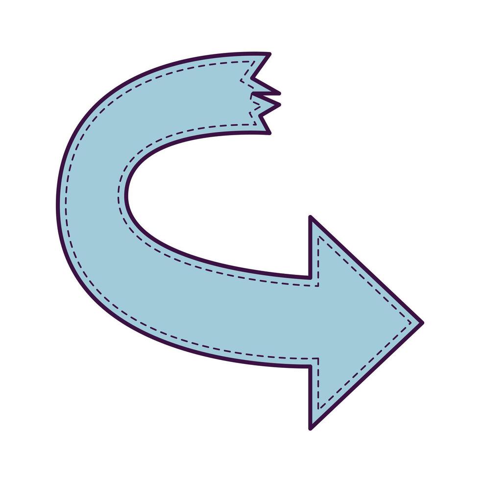 flecha Derecha icono. vistoso flecha para tu web sitio diseño vector