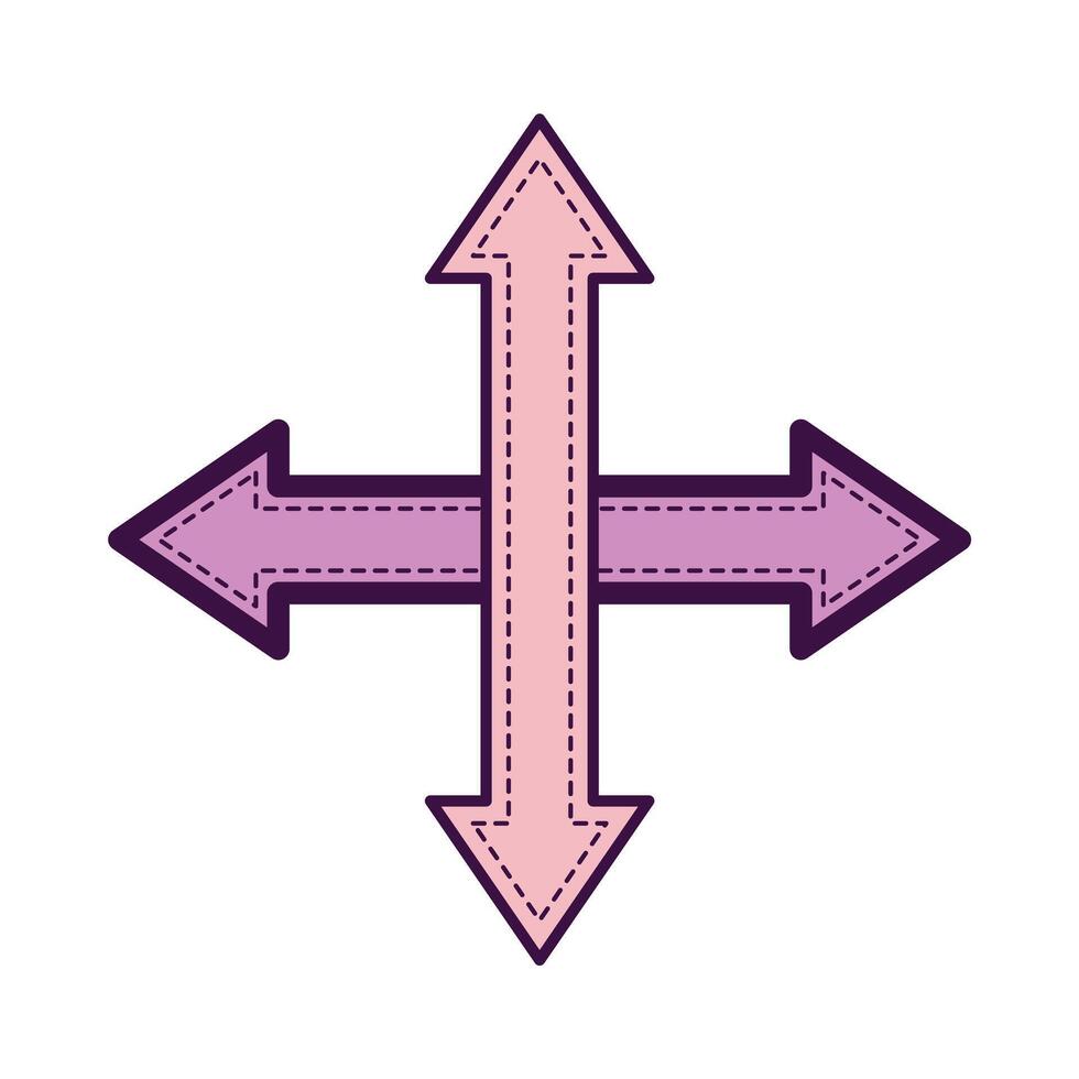 Arrow right icon. Colorful arrow for your web site design vector