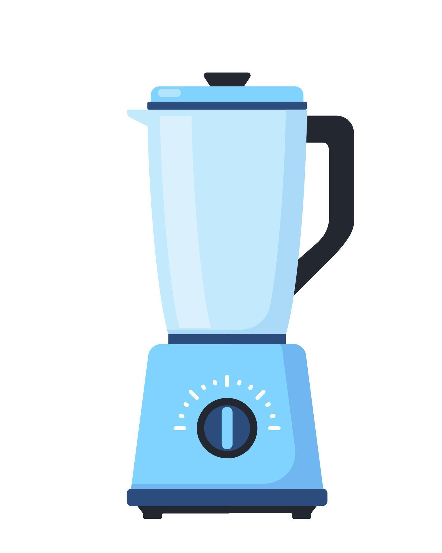 Kitchen blender with glass container. Electronic Kitchen appliance