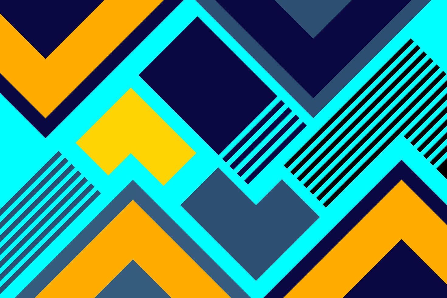 Abstract memphis geometric pattern gradient shape background template vector